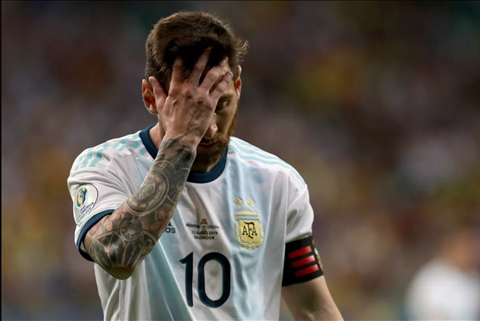 Thua muối mặt Comlombia, Lionel Messi thừa nhận sự cay đắng hình ảnh