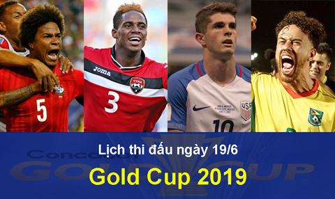 Lịch thi đấu Gold Cup 2019 hôm nay 196 - LTĐ bóng đá CONCACAF hình ảnh