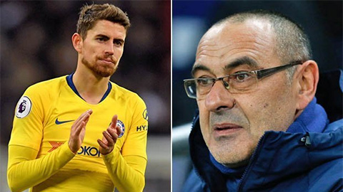 HLV Lampard cảm ơn Sarri vì Jorginho