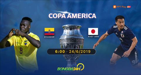 Xem trực tiếp Ecuador vs Nhật Bản bảng C Copa America 2019 ở đâu hình ảnh
