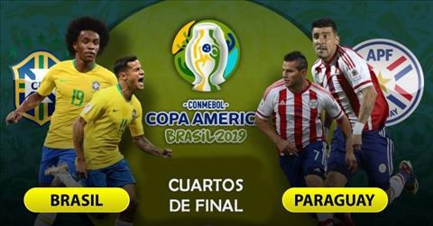 Lịch thi đấu Brazil vs Paraguay ngày 276- LTĐ Copa America 2019 hình ảnh