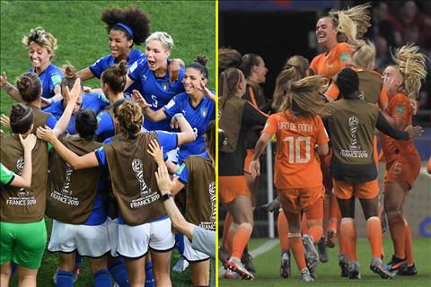 Nữ Italia vs Nữ Hà Lan 20h00 ngày 296 (FIFA World Cup nữ 2019) hình ảnh