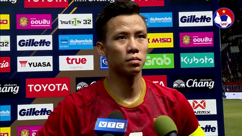 VIDEO: Trung vệ Quế Ngọc Hải nói gì sau khi Việt Nam thắng Thái Lan