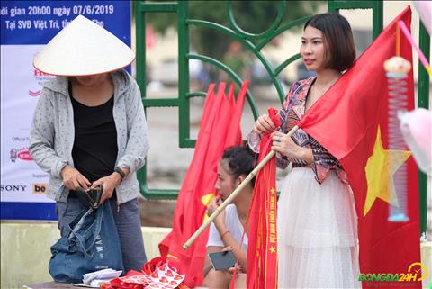 Chùm ảnh Bầu không khí trước trận U23 Việt Nam vs U23 Myanmar hình ảnh