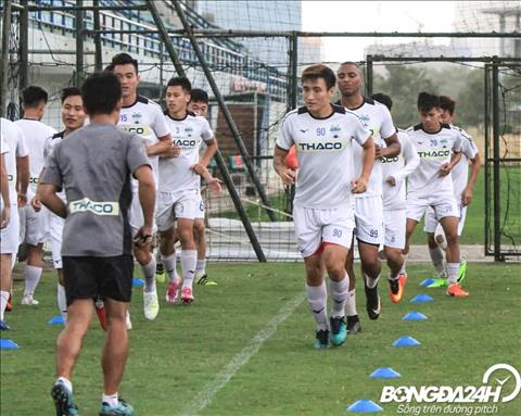 HAGL tập luyện trước trận gặp Hà Nội vòng 16 V-League 2019 hình ảnh