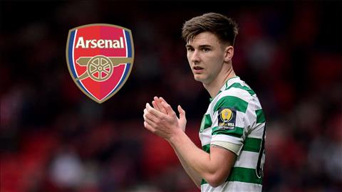 Arsenal quyết tâm mua hậu vệ Kieran Tierney của Celtic hình ảnh