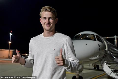 De Ligt gia nhập Juventus Có điều khoản giải phóng hợp đồng hình ảnh