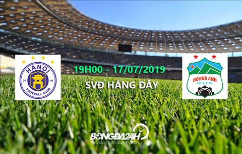 Xem trực tiếp Hà Nội vs HAGL vòng 16 V-League 2019 ở kênh sóng nào ?