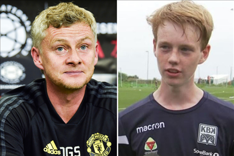 Cha con HLV Solskjaer đối đầu ở trận MU vs Kristiansund hình ảnh