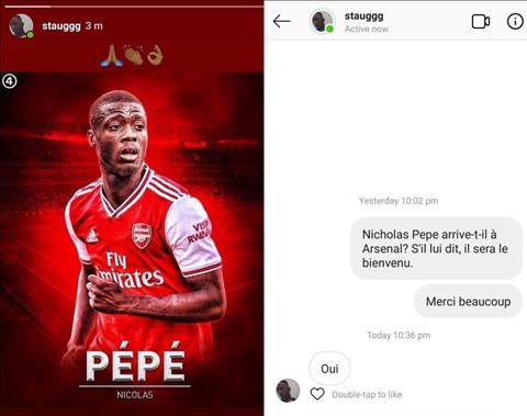 Người nhà Nicholas Pepe xác nhận chuẩn bị gia nhập Arsenal hình ảnh 2