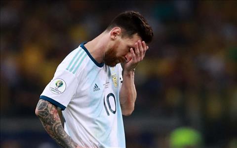 Messi cay cú trận thua Brazil 2-0 Argentina bán kết Copa America  hình ảnh