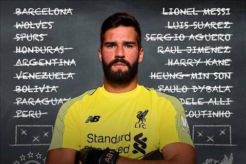 Alisson chuẩn bị trở thành thủ môn có một không hai tại Copa