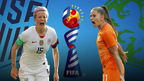Nữ Mỹ vs Nữ Hà Lan 22h00 ngày 77 (FIFA World Cup 2019) hình ảnh