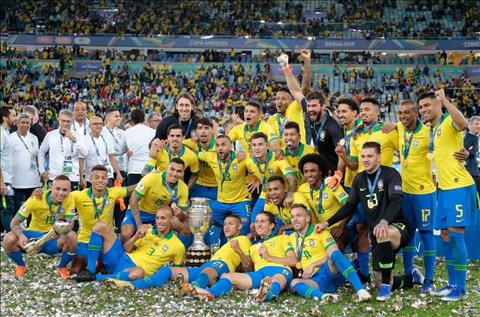 Brazil vo dich Copa America 2019 tren san nha