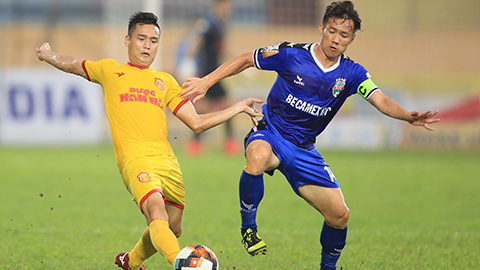 Bình Dương 1-1 Nam Định: Đội bóng thành Nam mở hội tại Gò Đậu