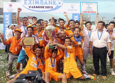 SHB Da Nang vo dich V-League nam 2012