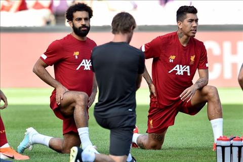 Salah va Firmino da chinh tran Liverpool vs Man City tranh Sieu Cup Anh