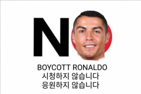 Cristiano Ronaldo bị tẩy chay ở Hàn Quốc hình ảnh