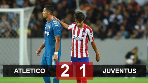 Atletico Madrid 2-1 Juventus: "Ronaldo mới" lấn lướt "Ronaldo xịn"