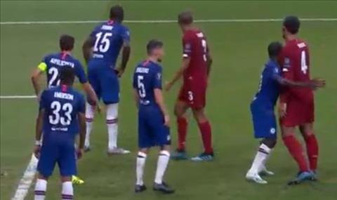 Kante Chelsea vs Van Dijk Liverpool
