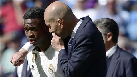 Vinicius thừa nhận lo lắng khi Zidane trở lại Real hình ảnh