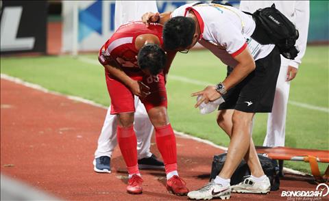 Đã rõ chấn thương của tiền vệ Trọng Hoàng