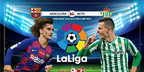Nhận định Barca vs Betis 2h00 ngày 26/8 (La Liga 2019/20)