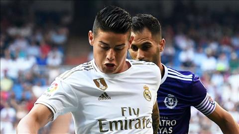 James Rodriguez dính chấn thương sau trận hòa Real Valladolid hình ảnh