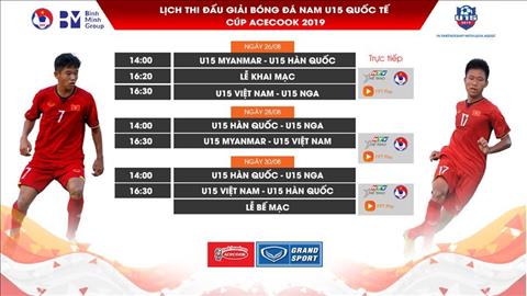U15 Việt Nam 2-0 U15 Nga (KT) Thắng thuyết phục, U15 Việt Nam ra quân thành công ở giải U15 quốc tế 2019 hình ảnh 3