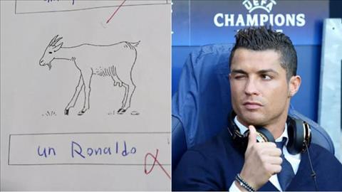 Fanboy chấp nhận ăn điểm kém để tôn vinh con dê Cristiano Ronaldo hình ảnh