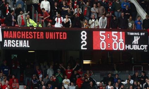 Ngày này năm xưa MU huỷ diệt Arsenal 8-2 trên sân nhà hình ảnh