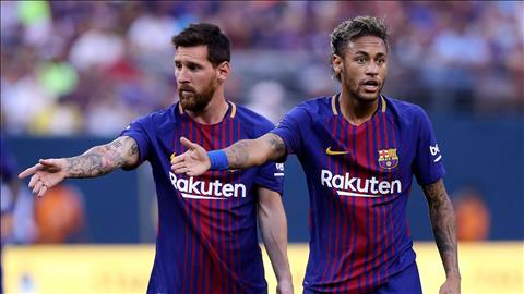 Neymar thay thế Messi ở Barca hình ảnh