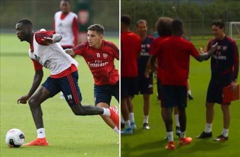 Vừa đến Arsenal, Nicolas Pepe đã làm bẽ mặt Xhaka