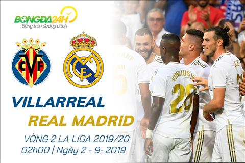 Trực tiếp Villarreal vs Real Madrid bóng đá TBN La Liga 201920 hình ảnh