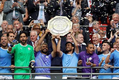 Man City vo dich Community Shield 2