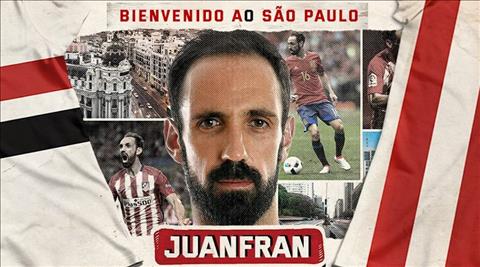 Sau Dani Alves, Juanfran cập bến Sao Paulo hình ảnh