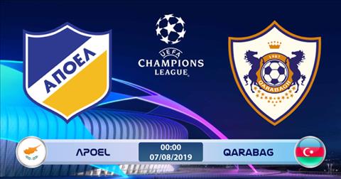 APOEL vs Qarabag 0h00 ngày 78 Champions League 201920 hình ảnh