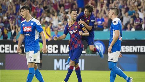 Video tổng hợp: Napoli 1-2 Barca (Giao hữu hè 2019)