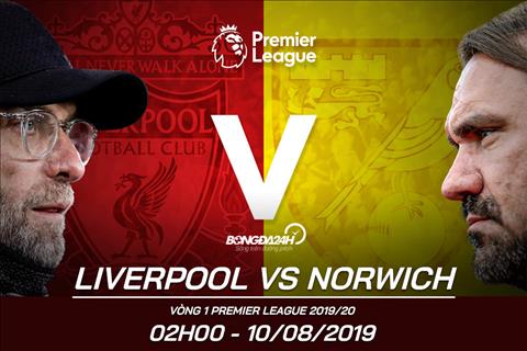 Trực tiếp Liverpool vs Norwich Ngoại hạng Anh 201920 đêm hôm nay hình ảnh