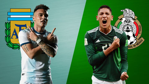 Argentina vs Mexico 9h00 ngày 119 giao hữu quốc tế hình ảnh