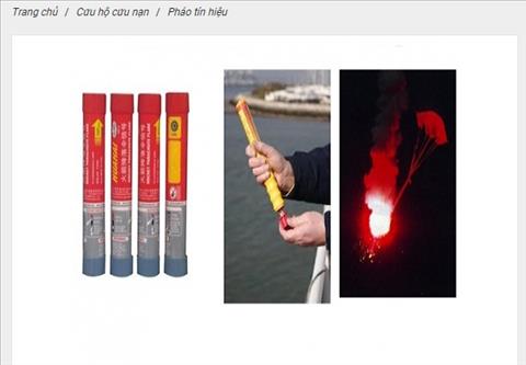 Pháo sáng khiến một CĐV bị bỏng tại Hàng Đẫy là loại nào?