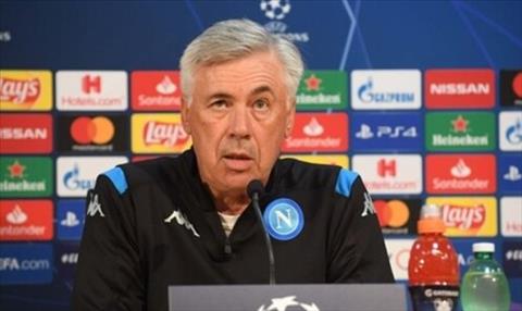 HLV Ancelotti phát biểu trước trận Napoli vs Liverpool hình ảnh