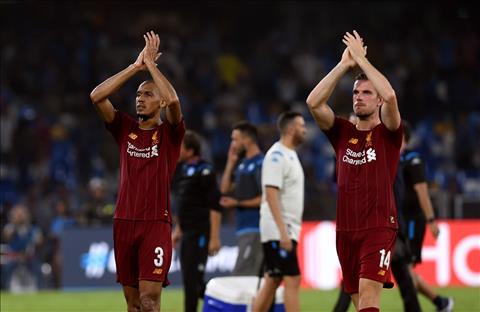 Jordan Henderson phát biểu sau trận Napoli vs Liverpool hình ảnh