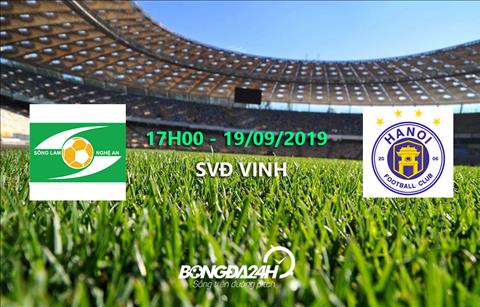 Trực tiếp bóng đá hôm nay SLNA vs Hà Nội link xem V-League ở đâu ?