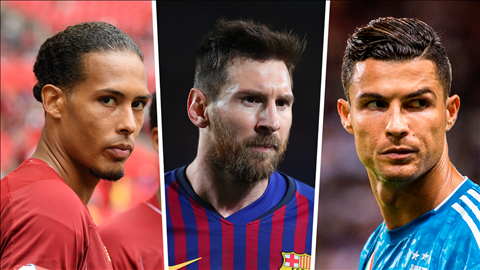 Virgil van Dijk tiếp tục ‘cản mũi’ Ronaldo và Messi tới giải thưởng hình ảnh