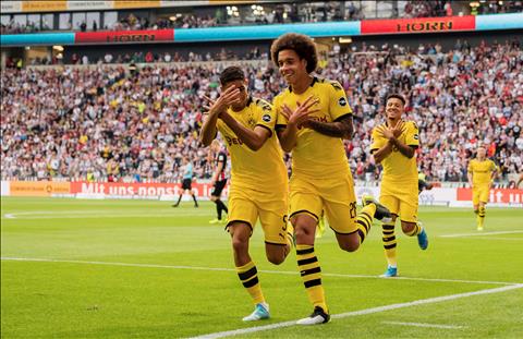 Bàn thắng kết quả Frankfurt vs Dortmund 2-2 Bundesliga 201920 hình ảnh