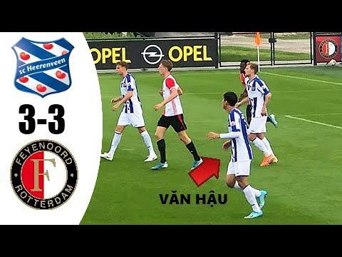 Video tổng hợp: 5 bàn thắng trong trận Văn Hậu ra mắt Heerenveen vs Feyenoord