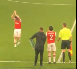 NHM Arsenal phát cuồng với hình ảnh này ở trận thắng Norttingham Fores?