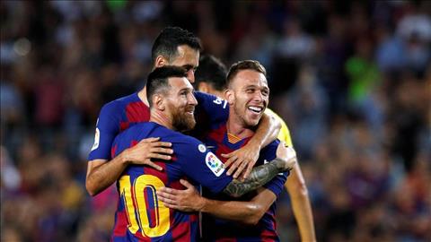 Barca 2-1 Villarreal Messi và các đồng đội bị ép ra sân ngoài ý muốn hình ảnh