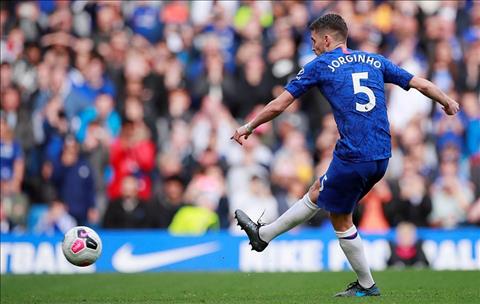 Jorginho của Chelsea sút penalty hay hơn Eden Hazard hình ảnh